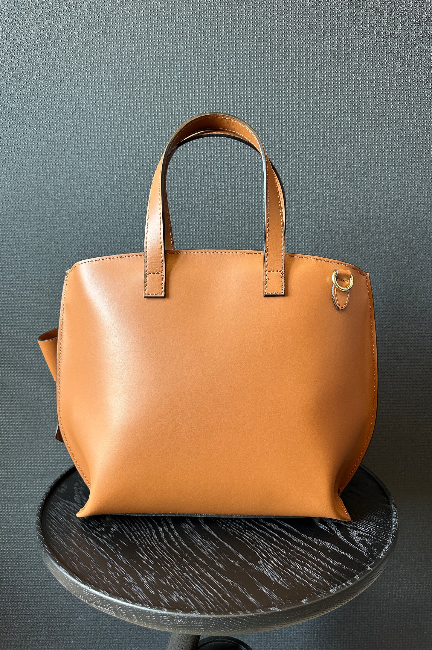 BOW LEATHER BAG