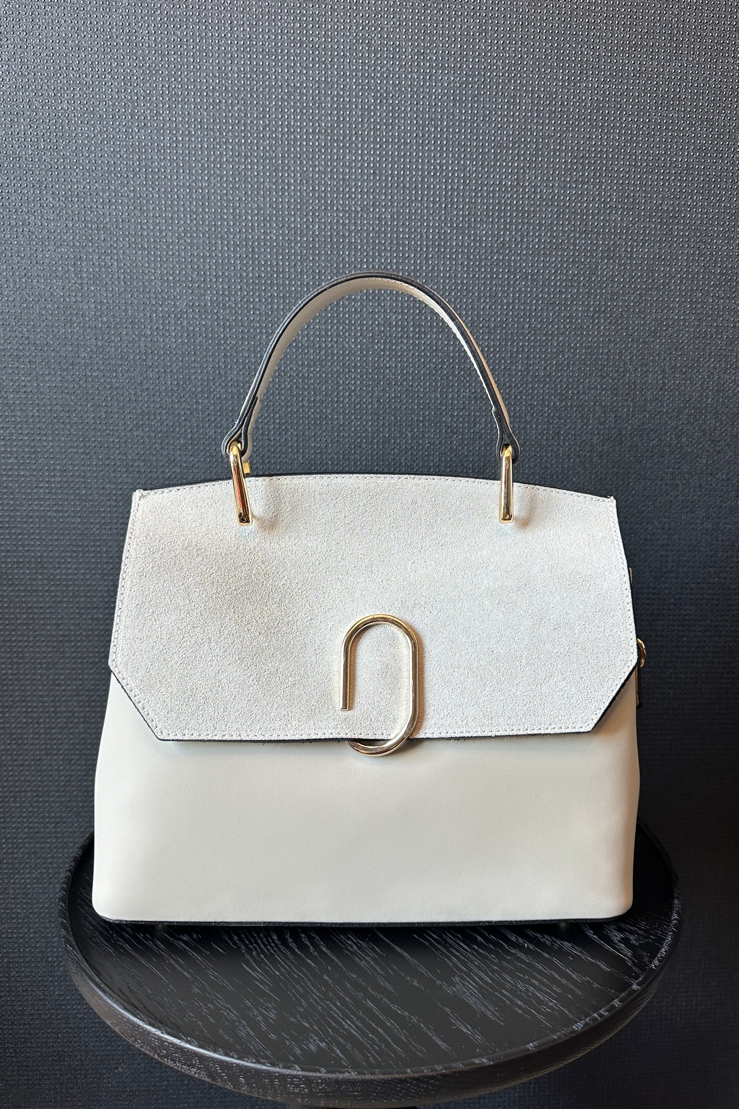 VANILLA LEATHER BAG