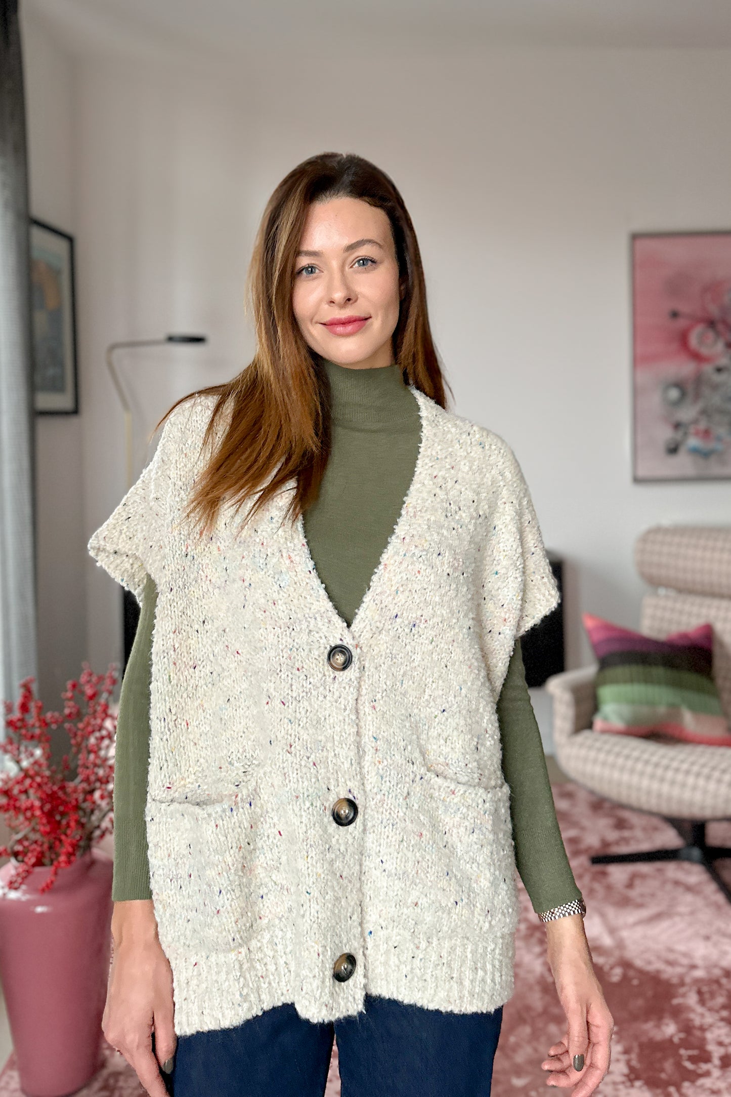 OVERSIZE MELLÉNY ZSEBEKKEL